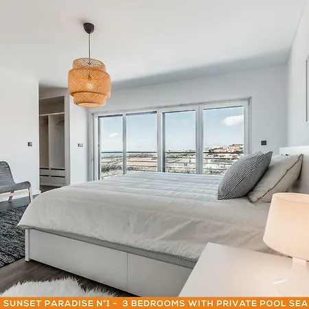 Sunset Paradise - Luxury With Private Pool, Sea View & Rooftop *