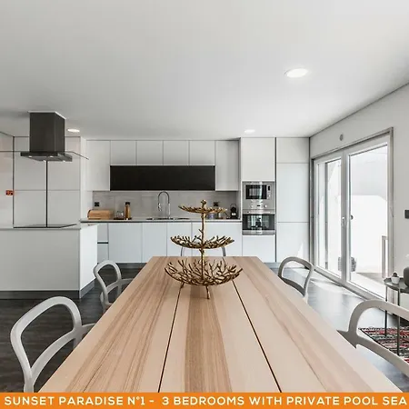Sunset Paradise - Luxury With Private Pool, Sea View & Rooftop *