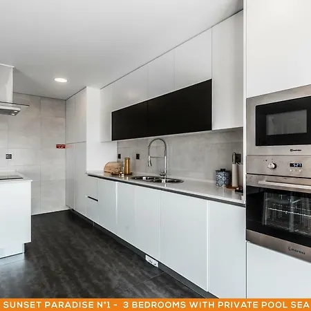 Sunset Paradise - Luxury With Private Pool, Sea View & Rooftop *