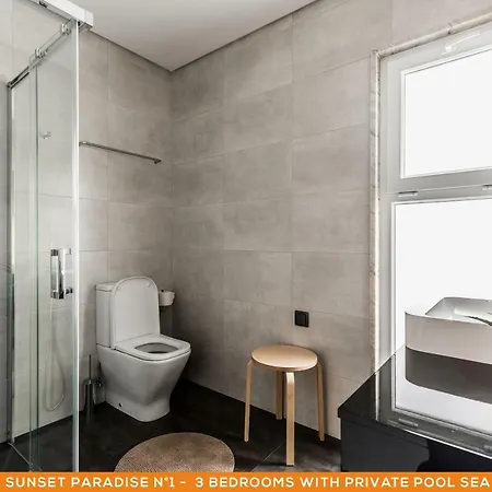 Villa Sunset Paradise - Luxury With Private Pool, Sea View & Rooftop Lourinha (Lisbon)
