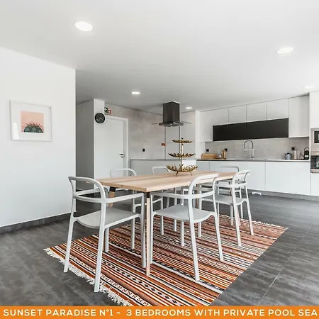 Sunset Paradise - Luxury With Private Pool, Sea View & Rooftop